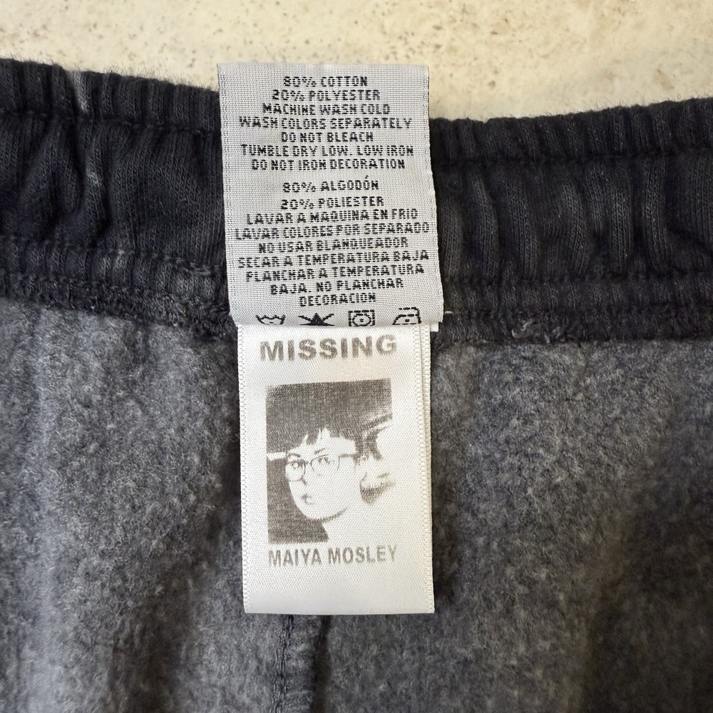 Cross Colours‎ Black Lives for Peace Fleece Shorts Black Gray Men's Large - Picture 4 of 6